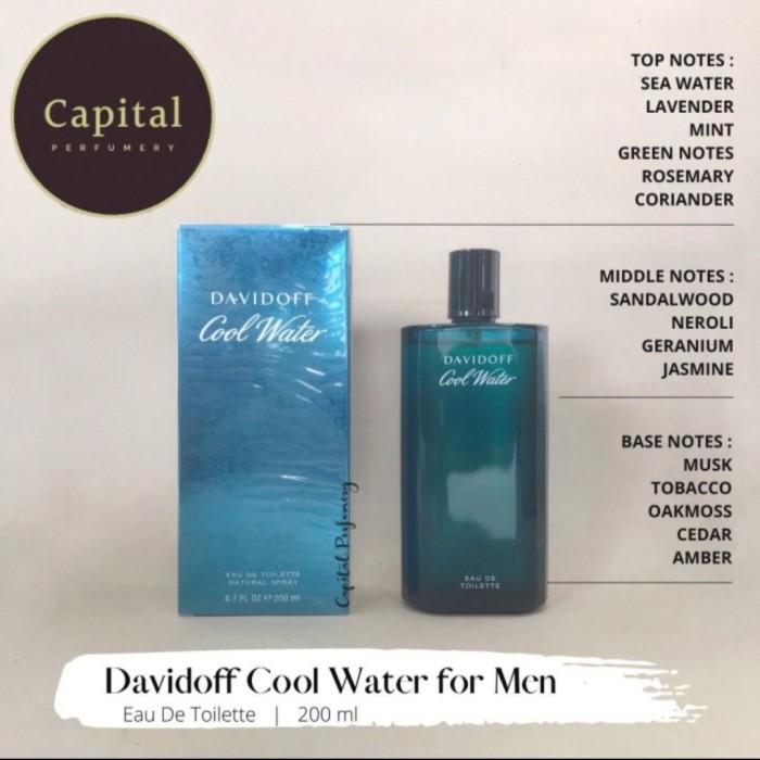 Jual Dijual Parfum Original Cool Water For Men Edt 200 ml Murah