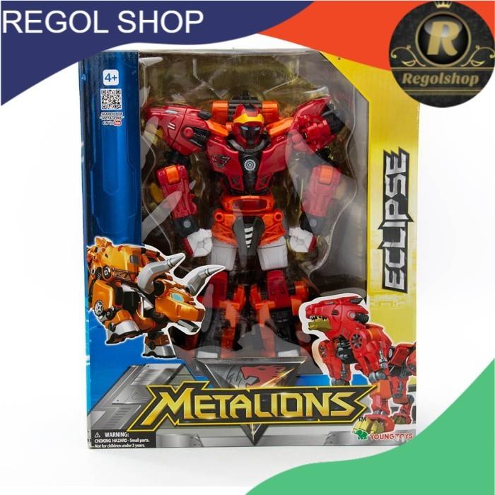 Gambar Metalions Mainan Robot Eclipse dari TokoIbnu2 undefined Tokopedia