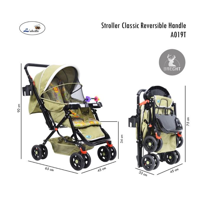 Gambar L'abeille Buggy & Strollers Classics A-019 T Kereta Dorong Bayi dari ar yo undefined Tokopedia