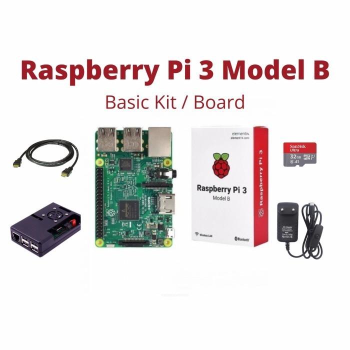 Basic Raspberry Pie Model Jual *OFFICIAL* Raspberry pi 3 model B - Basic set - Kota Pekanbaru ...