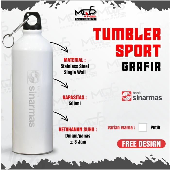 Gambar TUMBLER BANK SINARMAS GRAFIR ACE JAPAN NIAGARA SAKURA LED MDPRINTSTORE - SPORT PUTIH dari MDPrintStore undefined Tokopedia