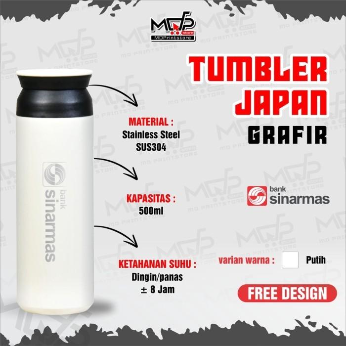 Gambar TUMBLER BANK SINARMAS GRAFIR ACE JAPAN NIAGARA SAKURA LED MDPRINTSTORE - JAPAN PUTIH dari MDPrintStore undefined Tokopedia