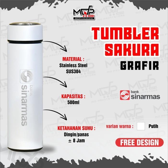 Gambar TUMBLER BANK SINARMAS GRAFIR ACE JAPAN NIAGARA SAKURA LED MDPRINTSTORE - SAKURA PUTIH dari MDPrintStore undefined Tokopedia