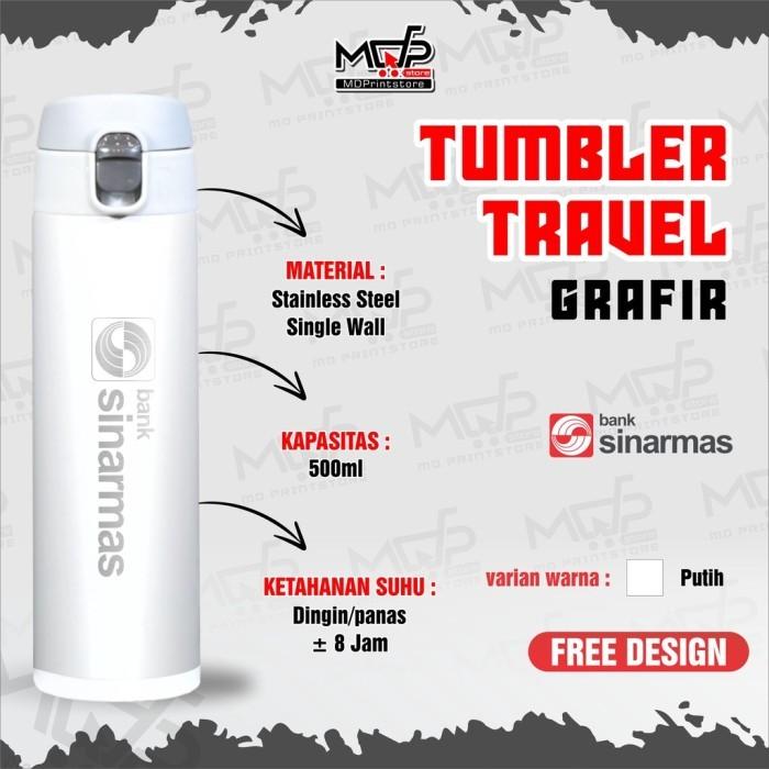 Gambar TUMBLER BANK SINARMAS GRAFIR ACE JAPAN NIAGARA SAKURA LED MDPRINTSTORE - TRAVEL PUTIH dari MDPrintStore undefined Tokopedia