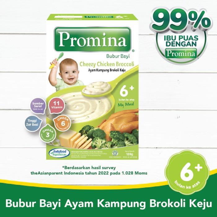 Gambar mob promina bubur bayi 6+ ayam kampung brokoli keju box 120 gr x 1 pcs dari Moenela Baby Shop undefined Tokopedia