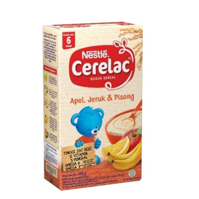 Gambar mob nestle cerelac bubur bayi 120 gr / bubur bayi 6+ 8+ / bubur bayi - Beras Merah dari Moenela Baby Shop undefined Tokopedia
