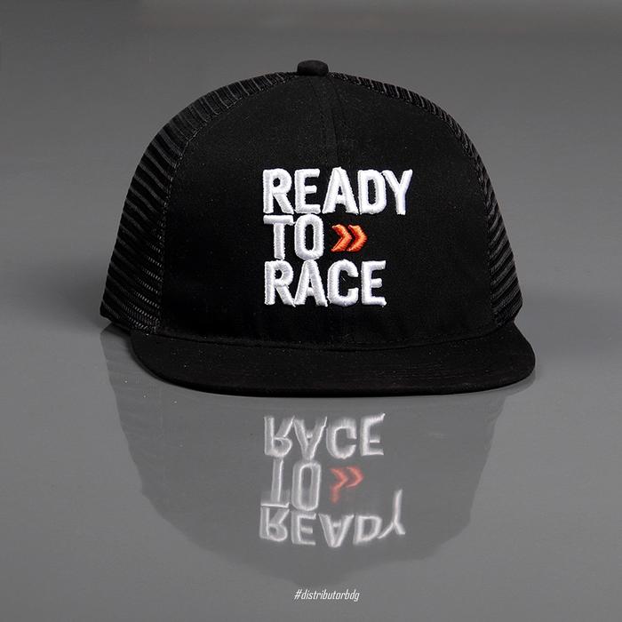 Gambar TOPI SNAPBACK JARING TLD KTM TEAM NAVY BLUE/HITAM/ snapback GoPro / - TOPI KTM RTR, ALLSIZE dari Treend Fash undefined Tokopedia