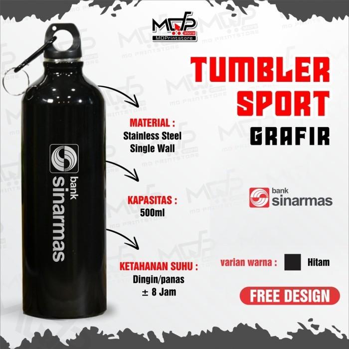Gambar TUMBLER BANK SINARMAS GRAFIR ACE JAPAN NIAGARA SAKURA LED MDPRINTSTORE - SPORT HITAM dari MDPrintStore undefined Tokopedia