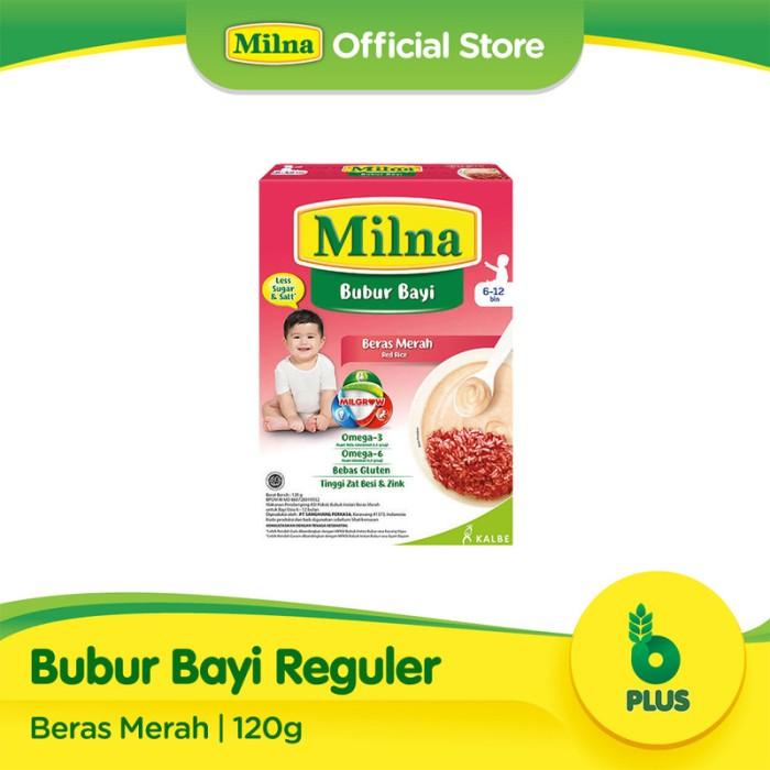 Gambar mob milna bubur regular 6+ beras merah 120gr dari Moenela Baby Shop undefined Tokopedia