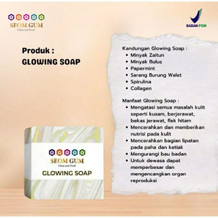 Gambar SEOM GUM Glowing & Feminine Soap Mengurangi Bau Badan Menyehatkan Miss - GLOWING YELLOW dari beau pamore undefined Tokopedia