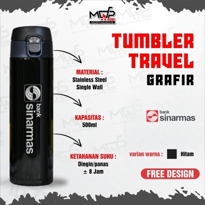 Gambar TUMBLER BANK SINARMAS GRAFIR ACE JAPAN NIAGARA SAKURA LED MDPRINTSTORE - TRAVEL HITAM dari MDPrintStore undefined Tokopedia