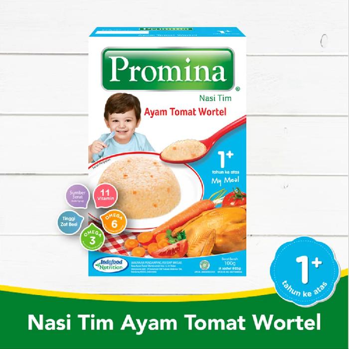 Gambar mob promina nasi tim 100gr - AyamTomatWortel dari Moenela Baby Shop undefined Tokopedia