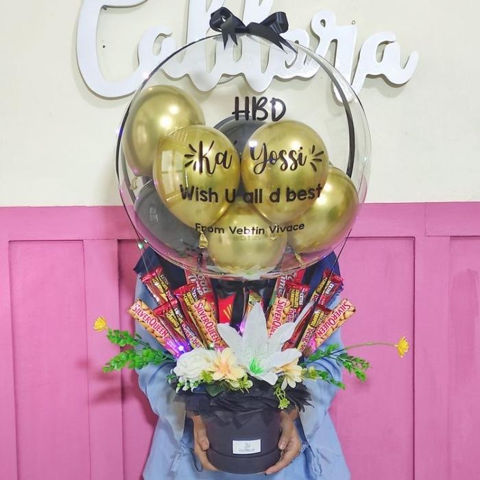 Gambar Jual Buket Bucket Snack Balon Caldora.id Berkualitas dari dedi store-0 undefined Tokopedia