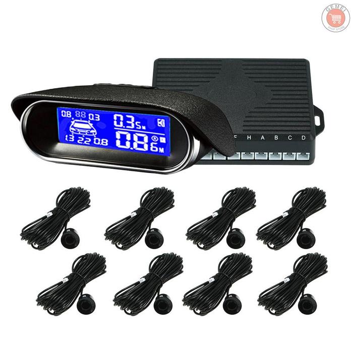 Gambar Car Reverse Backup Radar System Parking Sensors 8 Sensors Electronics dari mmeliyana undefined Tokopedia