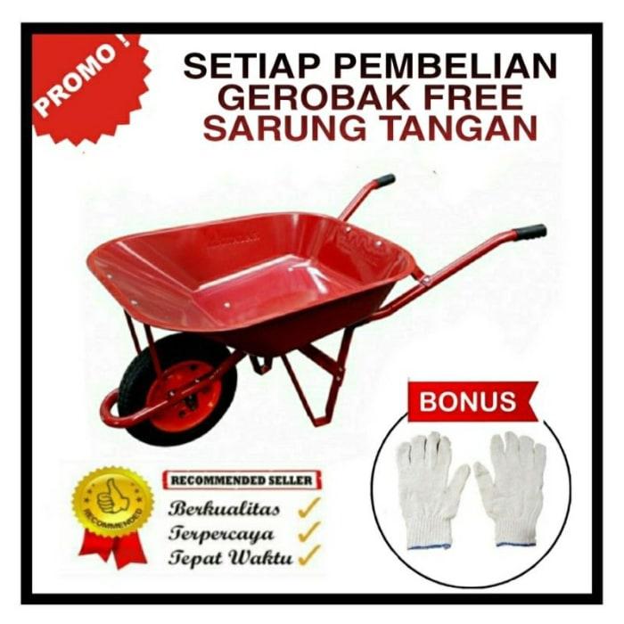 Gambar Gerobak Pasir Troli Celeng Angkong Akong Ankong Dorong Pasir Semen Cor dari laswir undefined Tokopedia