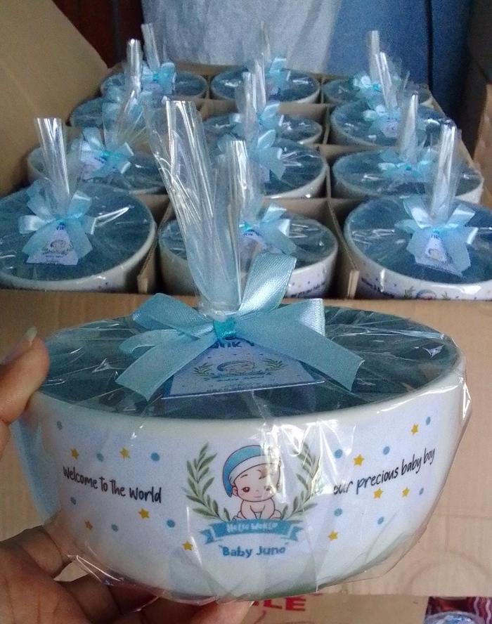 Gambar Top Souvenir Mangkok Keramik Sablon & Decal Custom Desain Paket 20 Pcs dari Michael official_NEW undefined Tokopedia