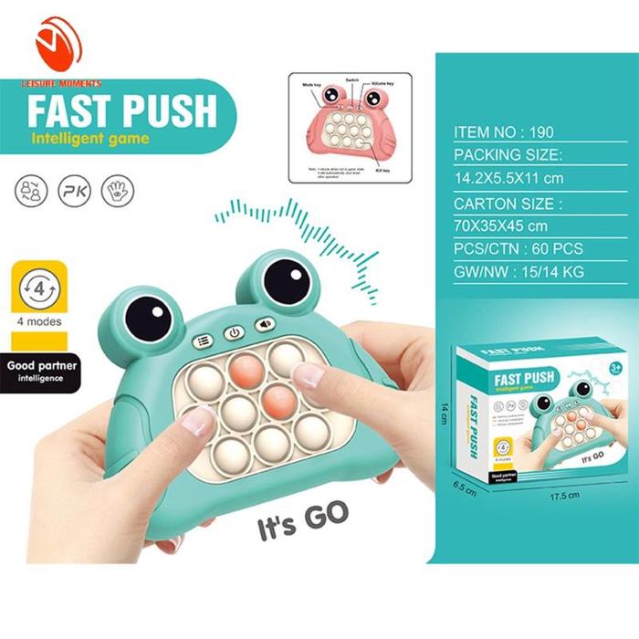 Gambar Pop It Toy - Push-Button Entertainment Game Console Tekan Game Mainan dari artvektor undefined Tokopedia