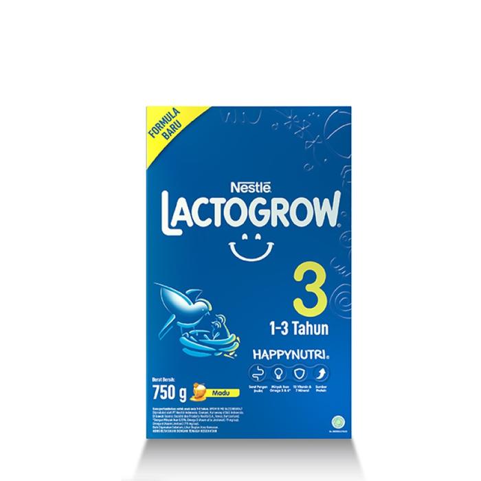 Gambar Unik Nestle Lactogrow 3 Susu 1 - 3 Tahun Madu 750 gr Berkualitas dari alkeena undefined Tokopedia