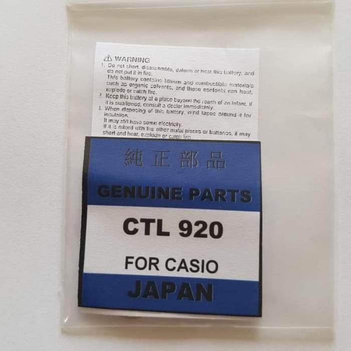 Jual Replacement Baterai battery Casio CTL 920 CTL920 CTL-920F