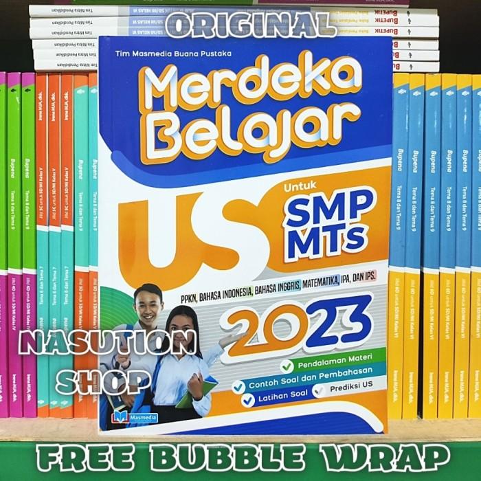 Gambar Buku Merdeka Belajar US Untuk SMPMTs 2023 Masmedia Plus Kunci Jawaban dari asmawi77 undefined Tokopedia