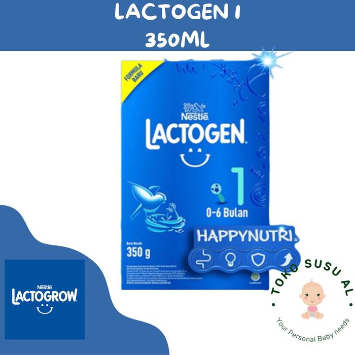 Gambar Nestle Lactogen 1 Susu Formula Plain 0-6 Bulan - 350GR Berkualitas dari zhayba undefined Tokopedia