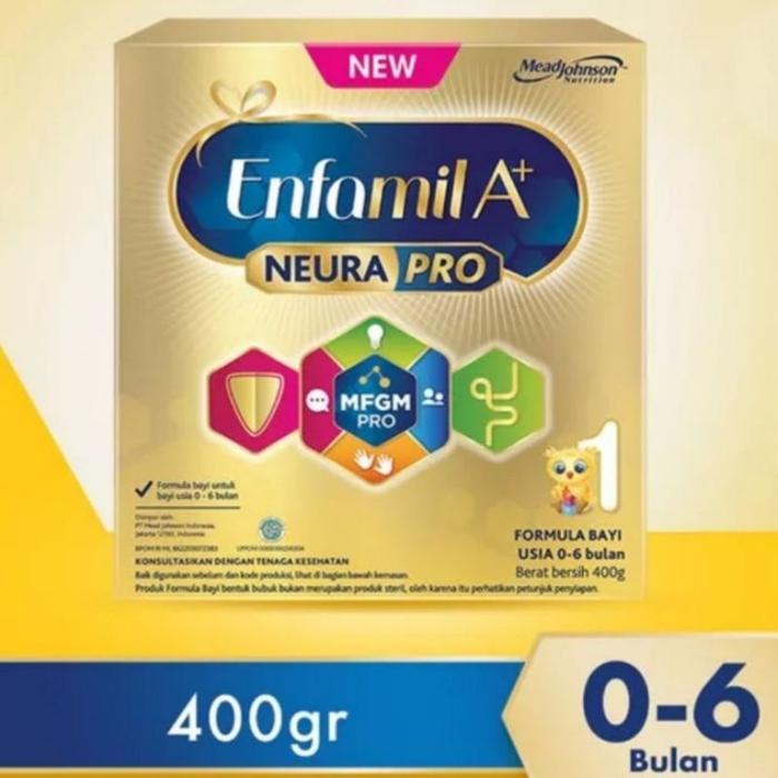 Gambar Enfamil A 1 400 gr Kemasan Baru NeuraPRO MFGM Komponen Susu Kaya dari alkeena undefined Tokopedia