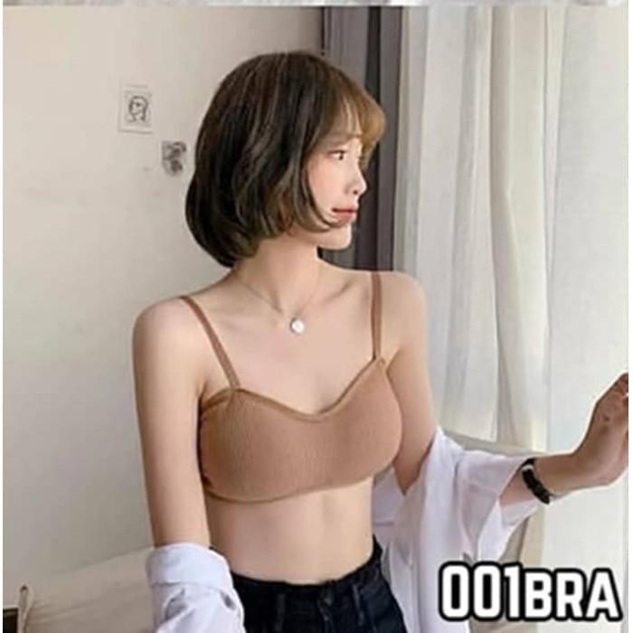 Gambar Bra Kemben V013 Salur Bralette 013 Rajut - Kuning dari BakulBra undefined Tokopedia
