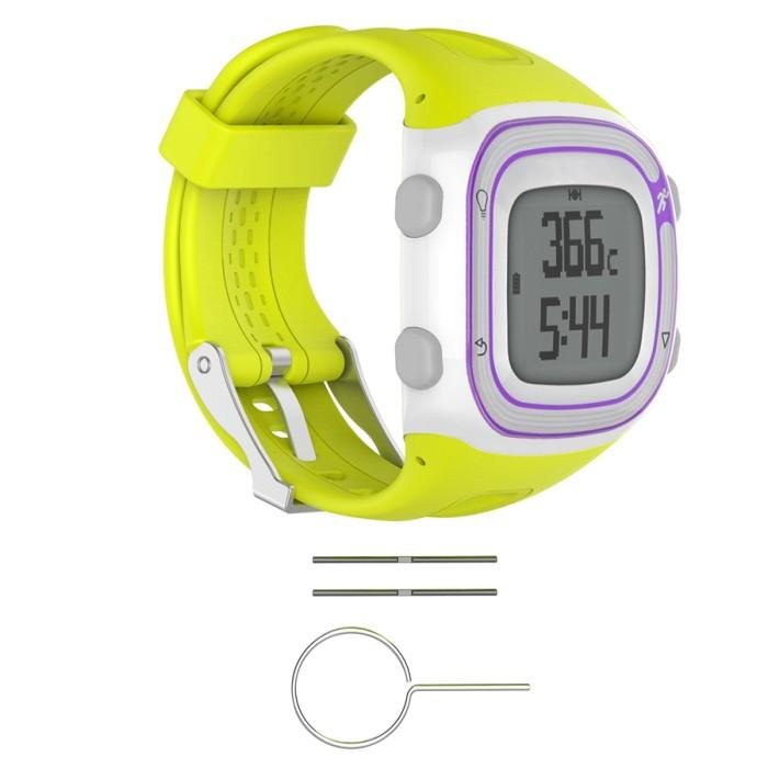 Jual Garmin Forerunner 10 15 strap band tali jam YELLOW LIME