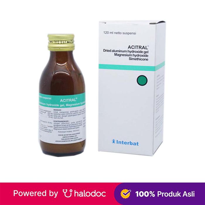 Gambar Acitral Sirup 120 ml dari Apotek Halomedika Cicendo undefined Tokopedia