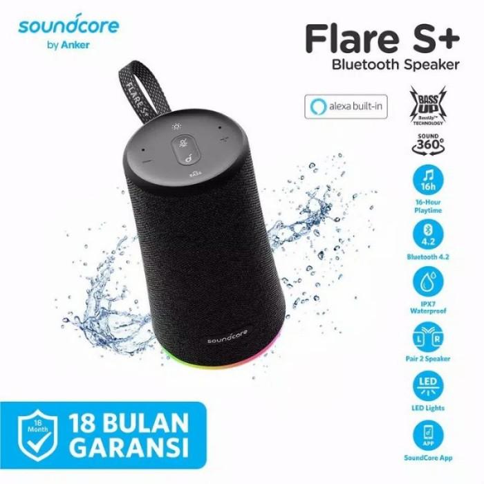 Jual Anker SoundCore Flare S A3163 Speaker Bluetooth Portable