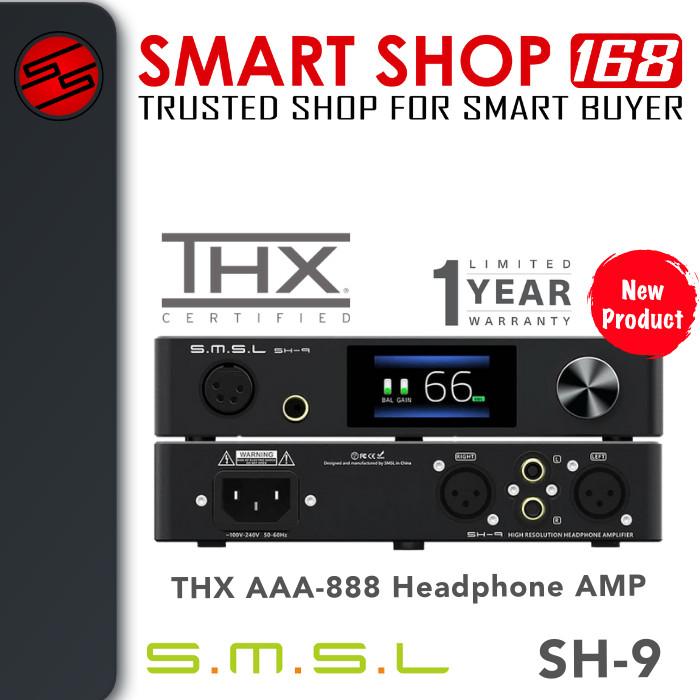 Jual Unik SMSL SH-9 THX AAA-888 Desktop Balance Headphone AMP