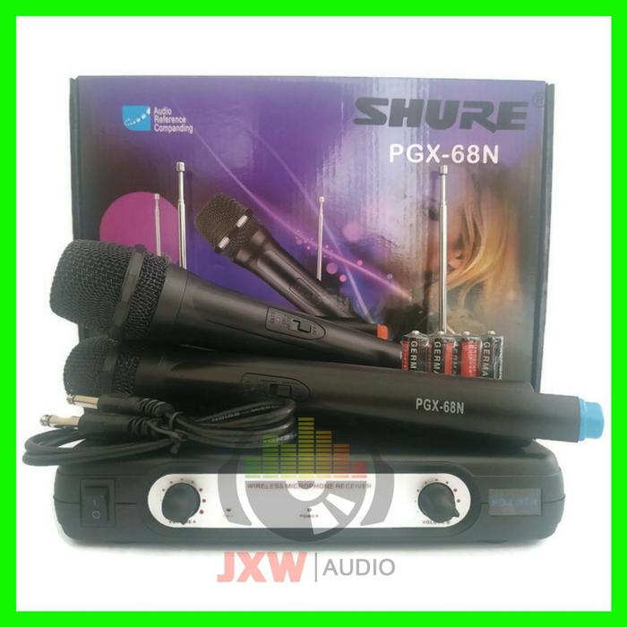 Gambar MIC SHURE PGX 68 N MIC WIRELESS SHURE PGX MICROPHONE PGX-68 N dari ekasetyast0re undefined Tokopedia
