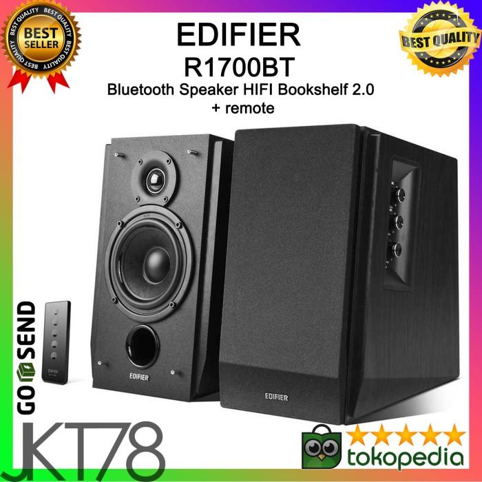 Edifier Active 20 Bluetooth Bookshelf Speaker Set R1700bt Hitam