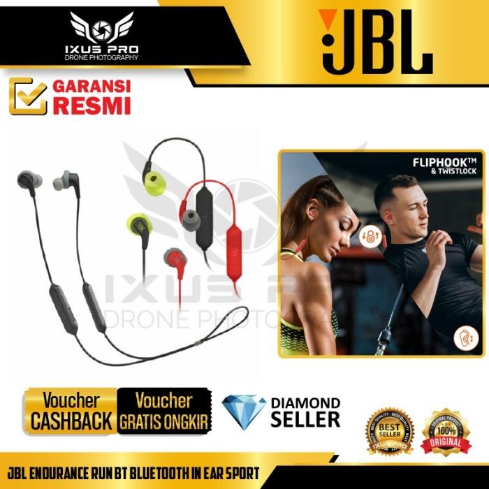 Jual JBL ENDURANCE RUN BT Bluetooth In Ear Sport RED PAKET A