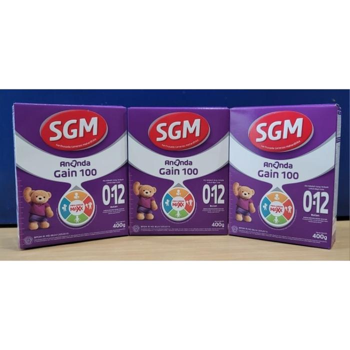 Gambar SGM ANANDA GAIN 100 (Usia 0-12 Bulan) 400gr (**) dari cika27135 undefined Tokopedia