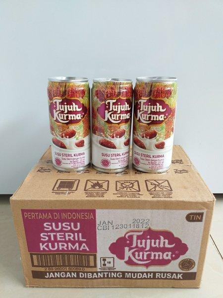Gambar New Susu Steril Tujuh Kurma 200 ML 1 Dus dari latifatinhidayah undefined Tokopedia