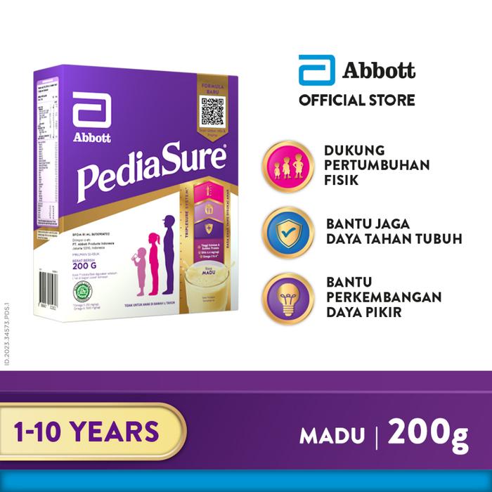 Gambar Pediasure Madu 200 g (1-10th) - Susu Pertumbuhan Anak (**) dari cika27135 undefined Tokopedia