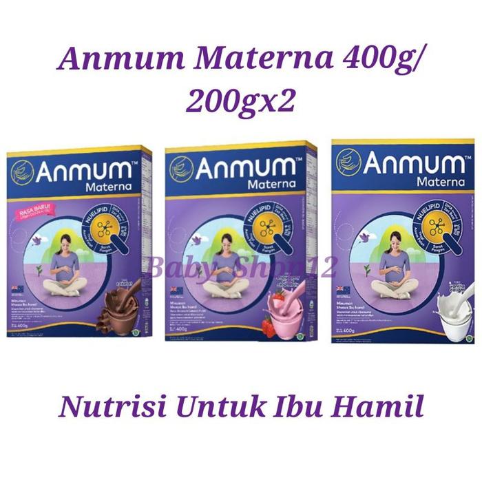 Gambar Anmum Materna 400g Susu Ibu Hamil Program Hamil v700 dari LAILIK STORE undefined Tokopedia