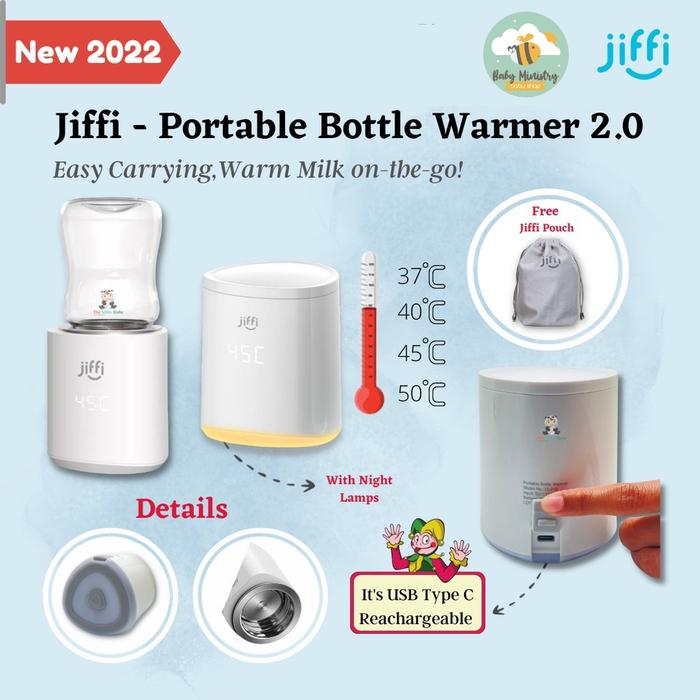 Jual NEW VERSION Jiffi Portable Bottle Warmer jiffi pemanas asi