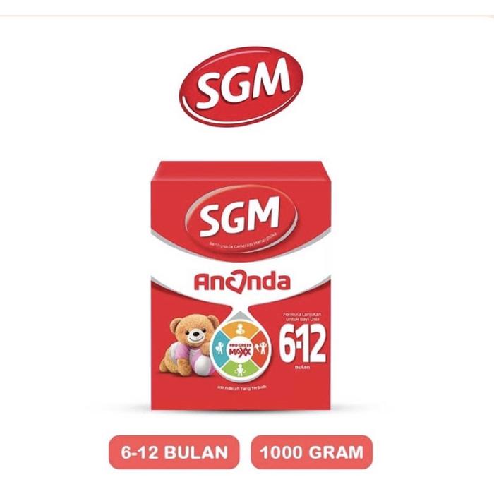 Gambar SGM ANANDA 6-12 bln 1000gr (**) dari cika27135 undefined Tokopedia