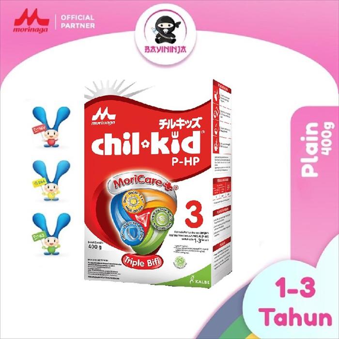 Gambar MORINAGA CHIL KID PHP 1 to 3 Tahun Susu Box 400g 400 g (**) dari cika27135 undefined Tokopedia