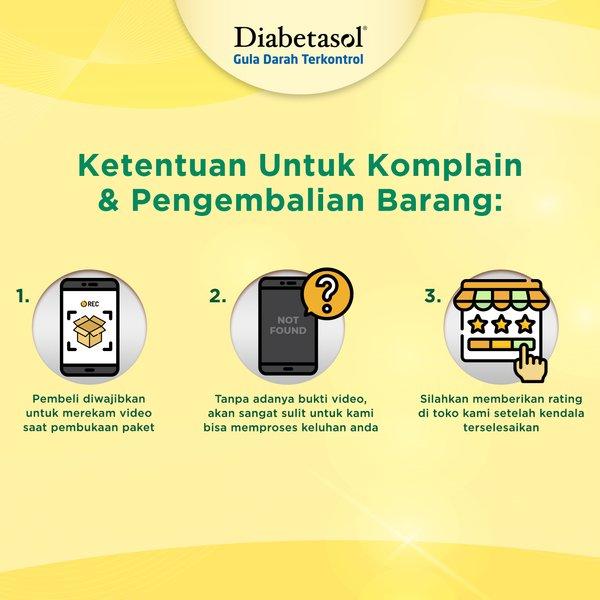 Gambar New Diabetasol Vanilla 170g - 2 Pcs dari bojikunfayatnu undefined Tokopedia