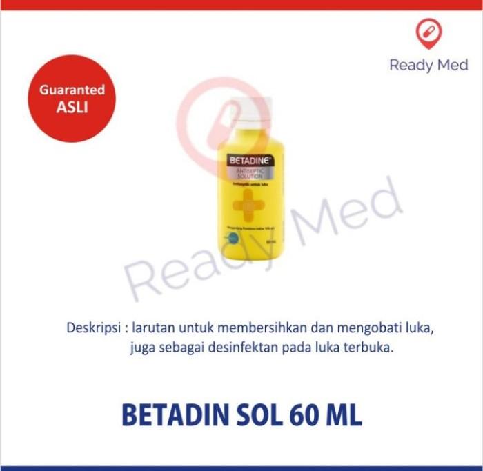 Gambar PromoHOT SALE BETADINE SOLUTION 60 ML Diskon dari reyski bara undefined Tokopedia