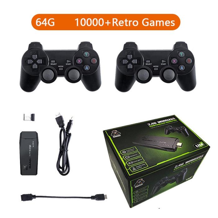 Gambar Boyhom Wireless Video Game Console 4K HD Display on TV Projector dari berlimpah35 undefined Tokopedia