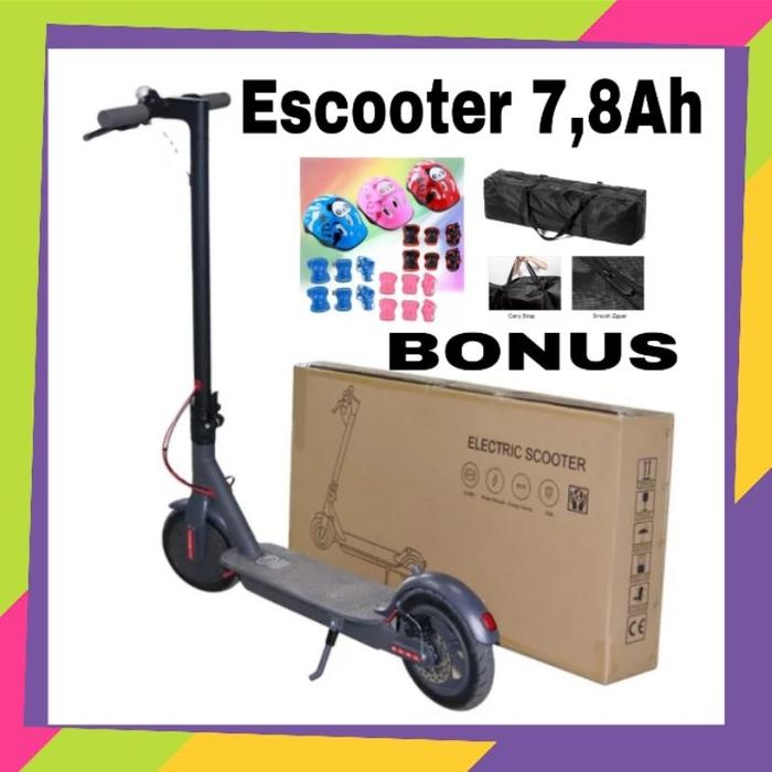 Jual FREE ONGKIR !! Skuter Listrik Lipat Digital Scooter Electric