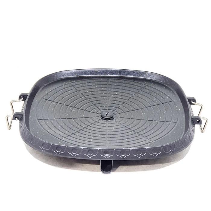 Gambar Yakiniku Grill Pan Alat Pemanggang BBQ Wajan Daging BBQ Anti Lengket - Kotak dari Lockgamerz Electronic undefined Tokopedia