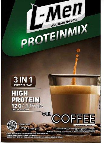 Gambar Dijual L-MEN PROTEINMIX COFFEE dari Kumala-store. undefined Tokopedia