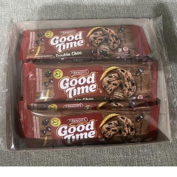Gambar _ GOOD TIME DOUBLE CHOC CHOCOCIPS COOKIES 16G ISI 12 GOODTIME dari zahra94 undefined Tokopedia