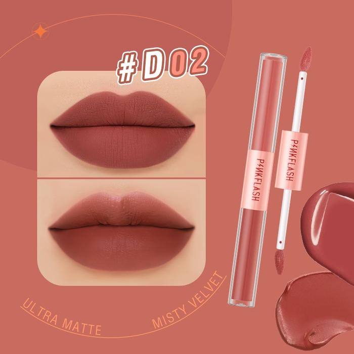 Gambar PINKFLASH L13 DUO LIPGLOSS - D02 dari RITARA_NEW undefined Tokopedia