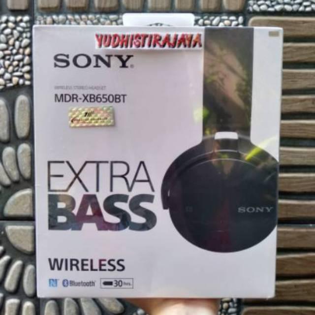 Jual Unik Sony MDR-XB650BT Extrabass Bluetooth Headphone Resmi